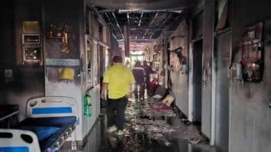 Thai man sets fire to hospital in stress over 3 million baht loss