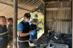 Thai woman suspected of burning father to death in Kalasin