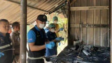 Thai woman suspected of burning father to death in Kalasin