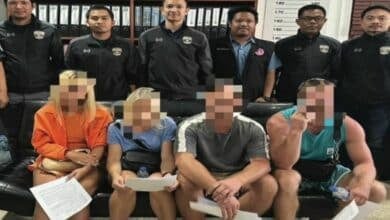 5 foreigners, 2 Thais arrested at illegal nurseries and Muay Thai gym