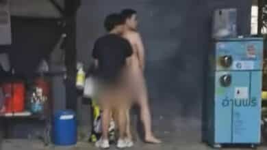 2 men filmed engaging in sexual activity on Bangkok footpath