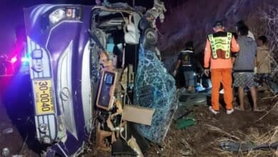 Death toll in Prachin Buri bus crash rises to 19, victim’s valuables missing