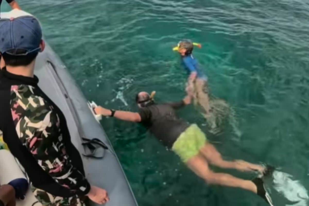 Italian tourist complained Thai ranger for stopping him from snorkelling in a restricted area