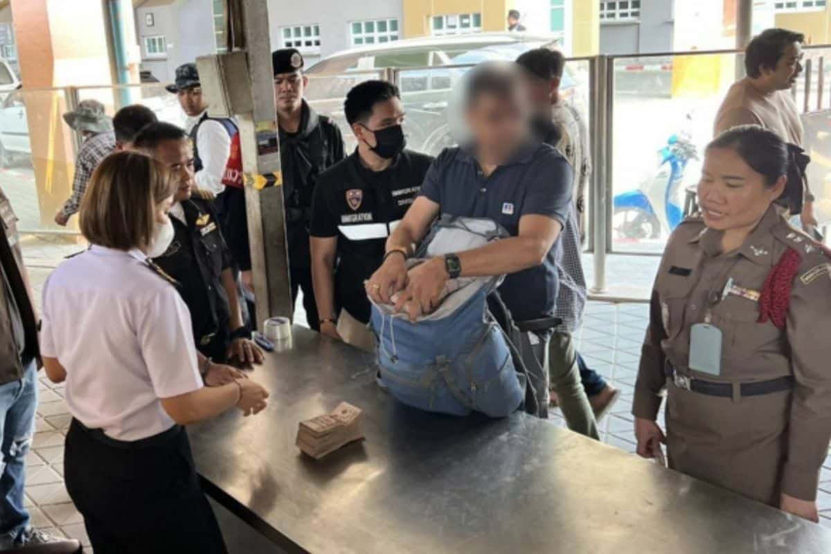 Thai-Indian man arrested with money from Cambodia