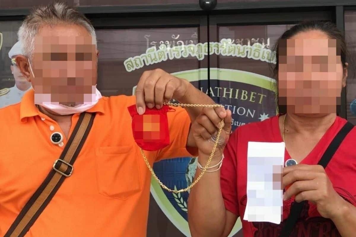 Thai couple accuse shop of selling fake gold, only to find son thief