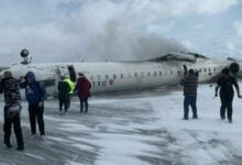 Delta Air Lines plane flips at Toronto, eight injured (video)