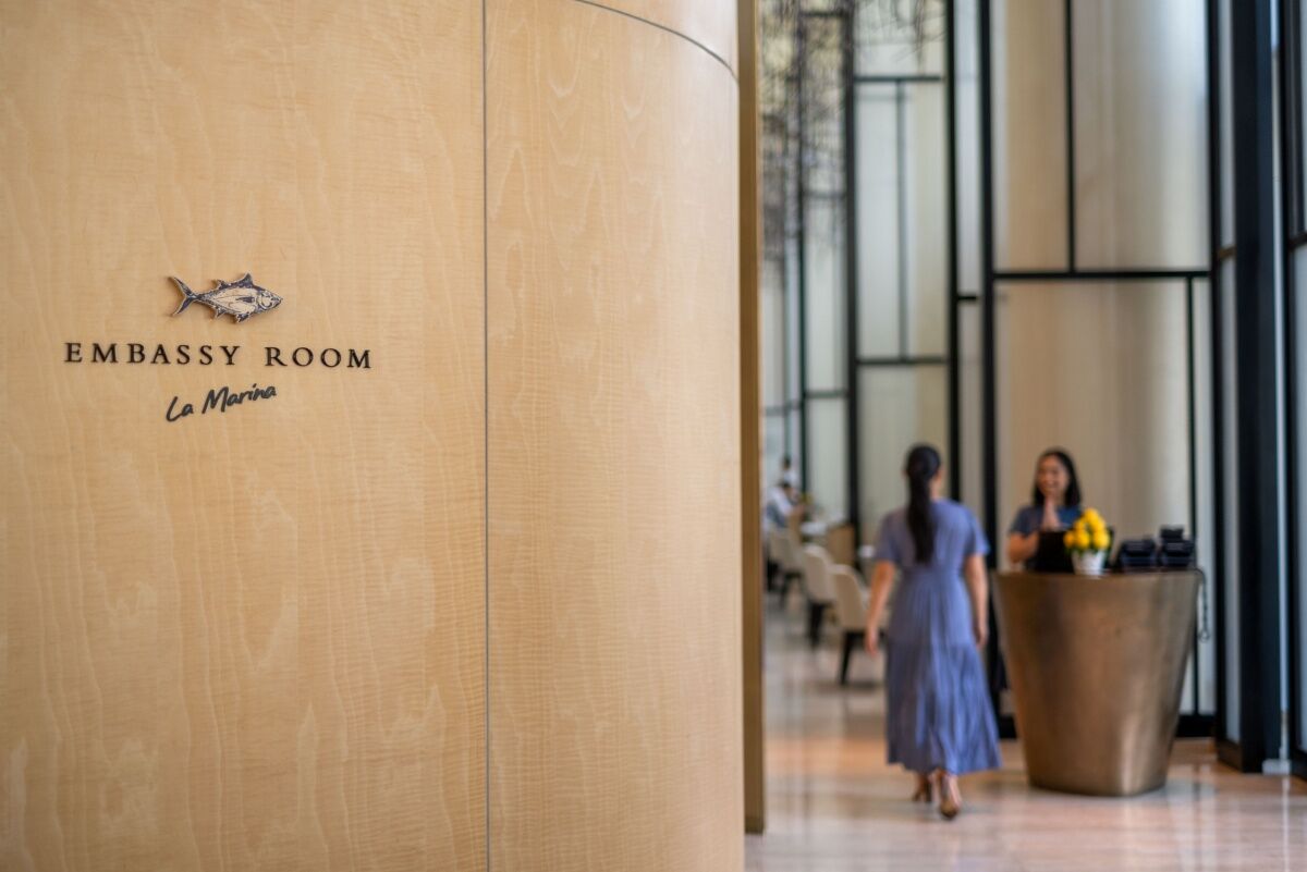 Embassy Room La Marina sets sail at Park Hyatt Bangkok