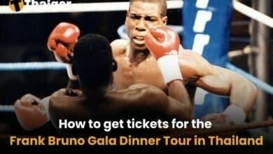 How to get tickets for the Frank Bruno Gala Dinner Tour in Thailand