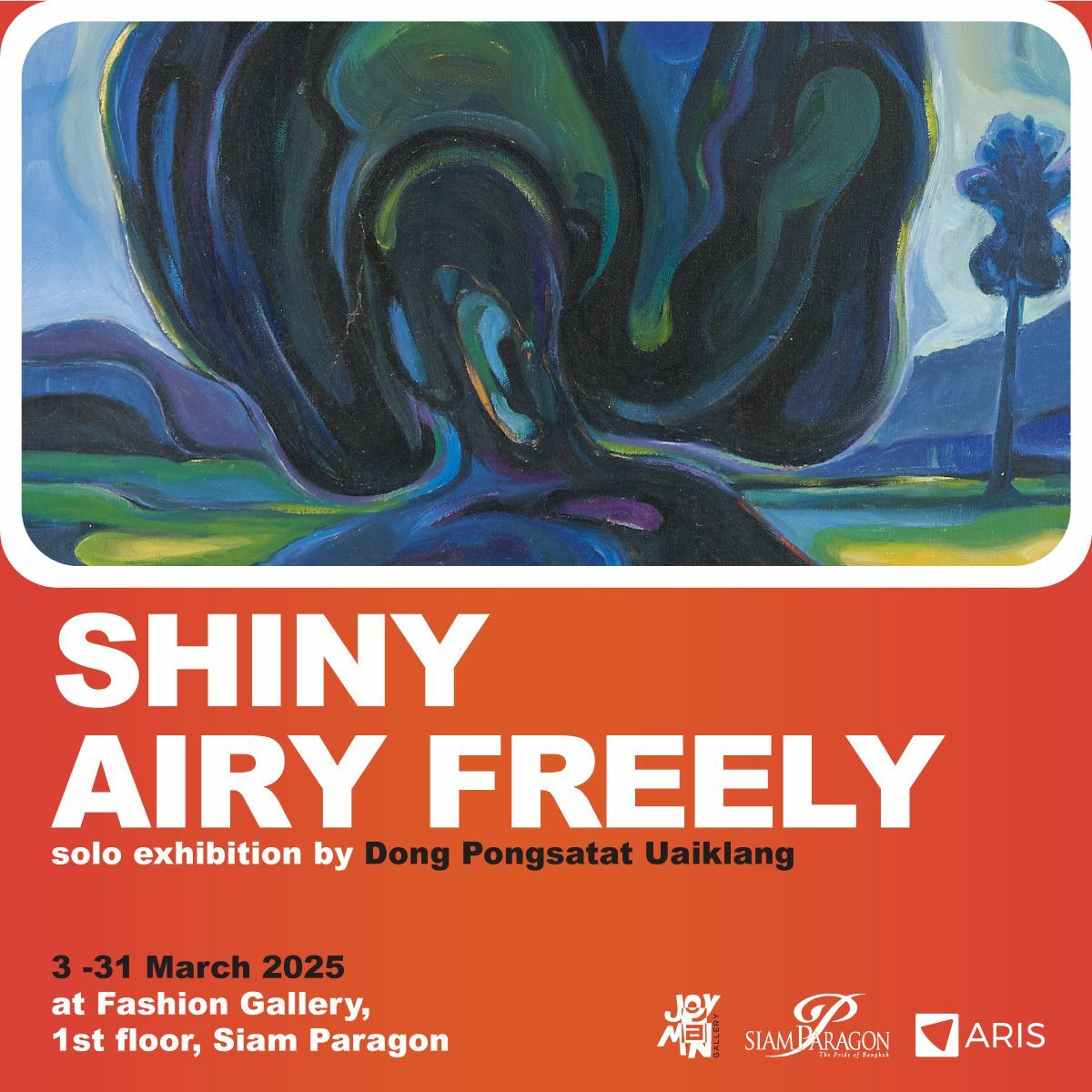 Shiny Airy Freely solo exhibition debuts at Siam Paragon