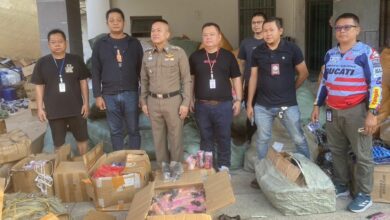 Bangkok police raid leads to seizure of illegal contraband, sex toys