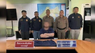 Irishman arrested for cannabis shop break-in in Pattaya