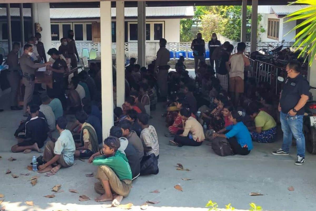 Police detain 141 Myanmar migrants in Cha-am truck operation