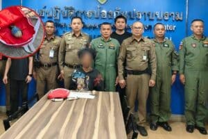 Teen arrested with hand grenade outside Bangkok store