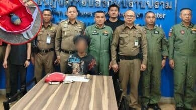 Teen arrested with hand grenade outside Bangkok store