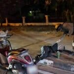 Drunk Thai man found asleep next to Hello Kitty bike in Sattahip | Thaiger