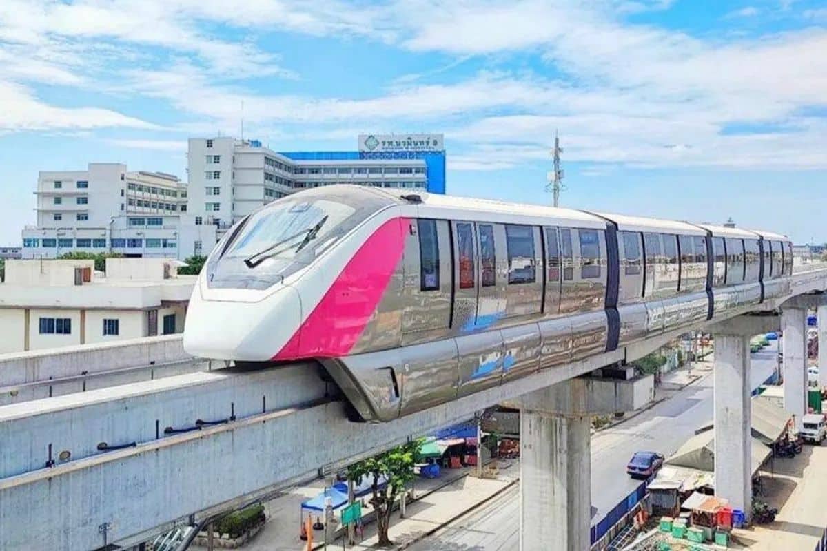 Bangkok’s Pink Line monorail to offer free test rides in June