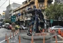 Bangkok bans offerings at Optimus Prime statue for traffic safety