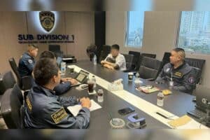 Cyber police crack down on scam gang in Chon Buri