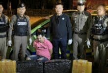 Man caught with 800k meth pills in fake rescue car in Udon Thani