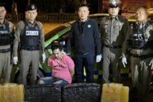 Man caught with 800k meth pills in fake rescue car in Udon Thani