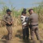 Man arrested for setting fire to sugarcane field in Buriram