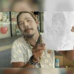 ex-Thai artist finds fame washing himself in the middle of the road (video) | Thaiger