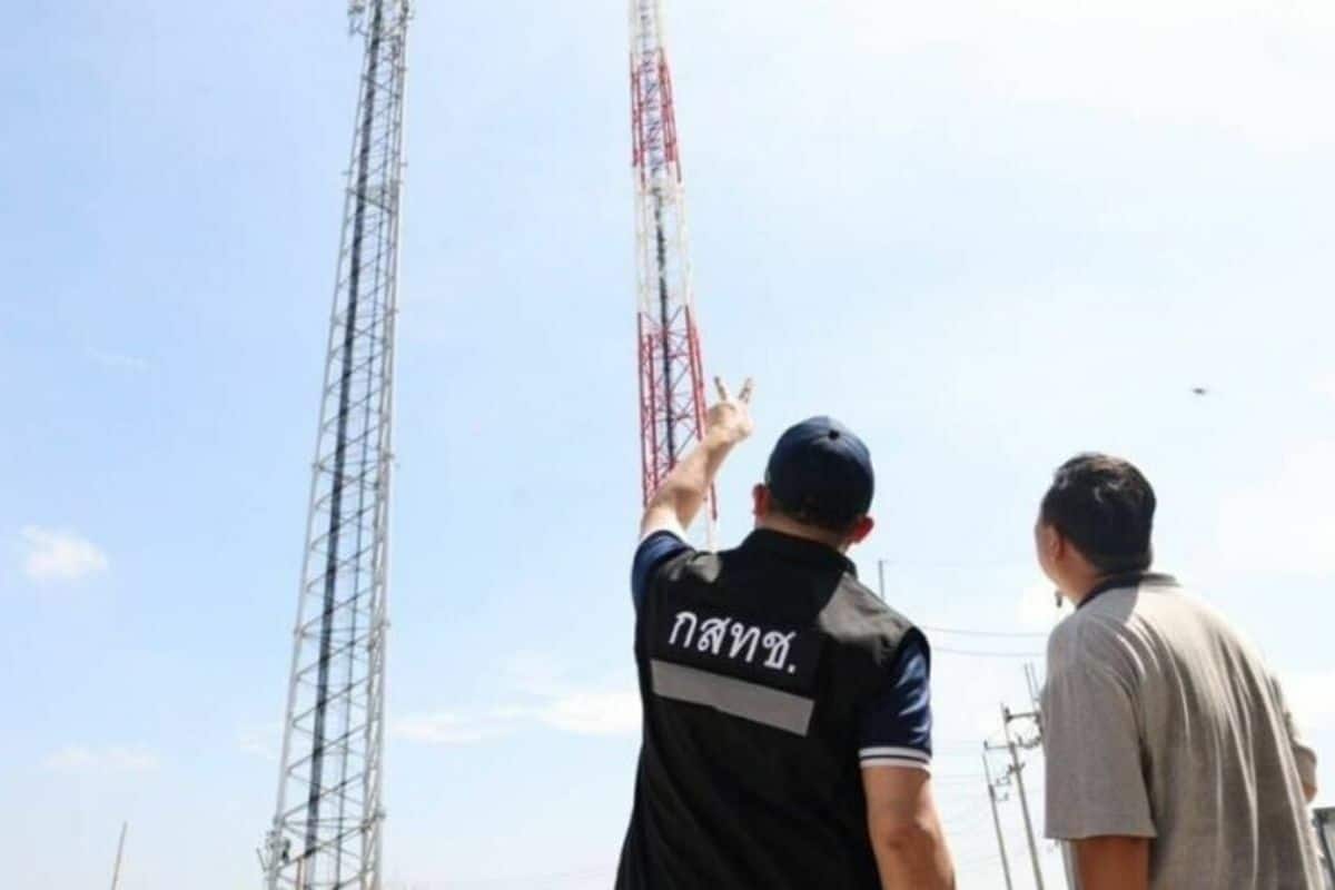 NBTC orders dismantling of antenna towers near Tak border