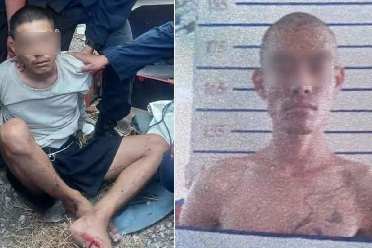 Korat inmate surrenders after hurting himself on prison barbed wire