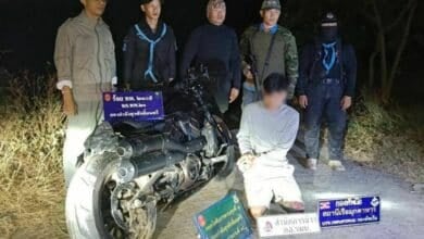 Thai military foils Harley-Davidson smuggling across Mekong River