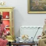 Naomi Campbell discusses Thai fashion industry boost with PM