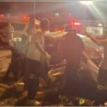 Driver trapped as car crashes into Phuket’s Seahorse Circle | Thaiger