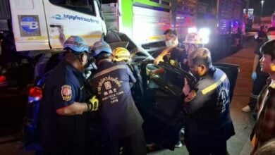 Two detectives killed in rear-end collision with cement truck