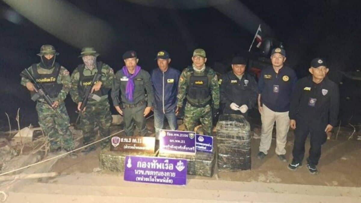 Teen caught with two million meth pills on Mekong River