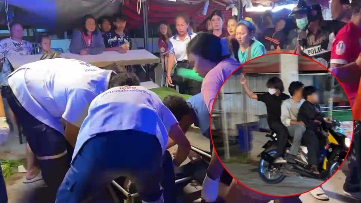 Temple turmoil: Thai teens attack as fair turns into a video nasty