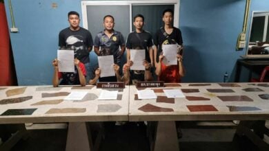 Four illegal foreign nationals nabbed in Pattaya swoop