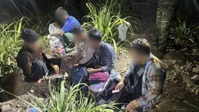 Five Myanmar nationals caught crossing into Thailand illegally