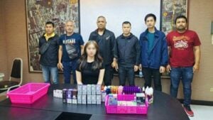 Vape and escape: Bangkok woman nabbed for illegal e-cig sales