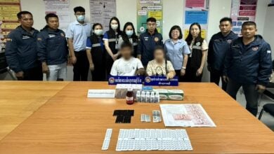 Suphan Buri crackdown uncovers illegal pharmacy selling Tramadol