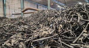 Illegal recycling site found with 3,600 tonnes of power lines