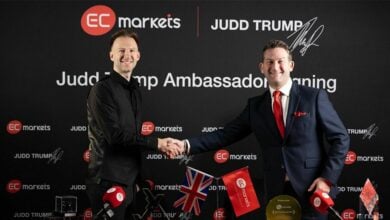 EC Markets renews strategic partnership with world’s leading snooker player Judd Trump