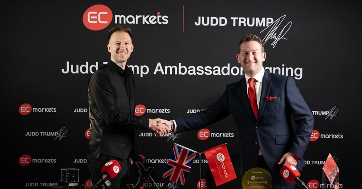 EC Markets renews strategic partnership with world’s leading snooker player Judd Trump