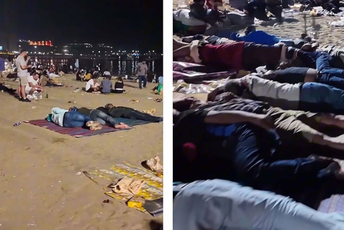 Sleeping Indian tourists in viral Pattaya video were migrants