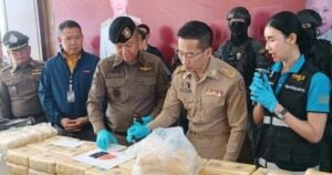 Police in Lampang seize six million meth pills, arrest two