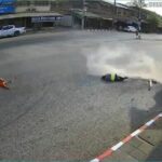 Three injured in Dong Khui motorbike sidecar crash (video) | Thaiger