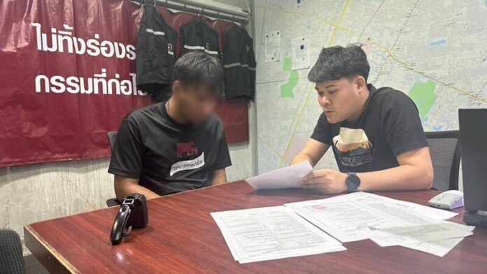 Man arrested for selling account used in 2.2 million baht scam