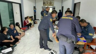 Police raid uncovers 3.5 million baht online gambling in Nong Khai