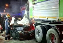 Deadly crash on Western Ring Road: two killed, three injured