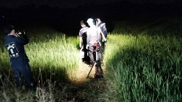 Woman’s body found strangled in Thai paddy field