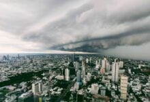 Thunderstorms and strong winds across 39 Thai provinces