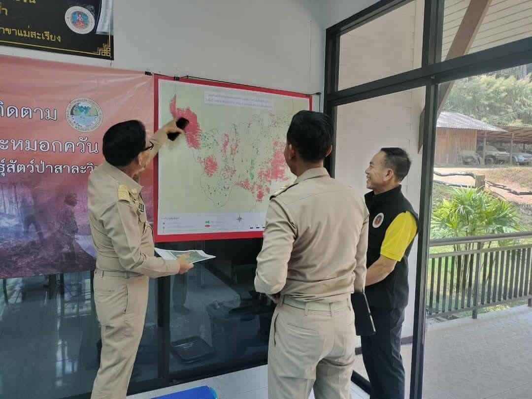 Mae Hong Son strengthens cross-border efforts on forest fires | News by Thaiger